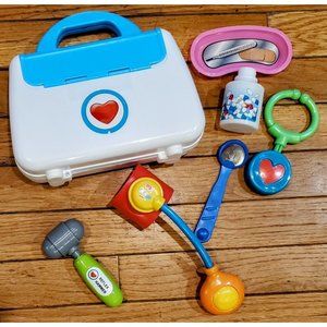 Preschool Pretend Play Medical Kit 7-Piece Doctor Bag Early Learning Toys